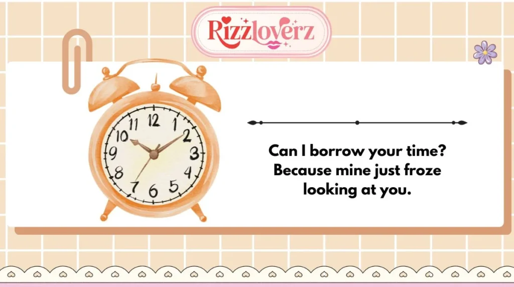 Best Funny Clock Puns Rizz Lines