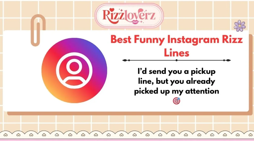 Best Funny Instagram Rizz Lines