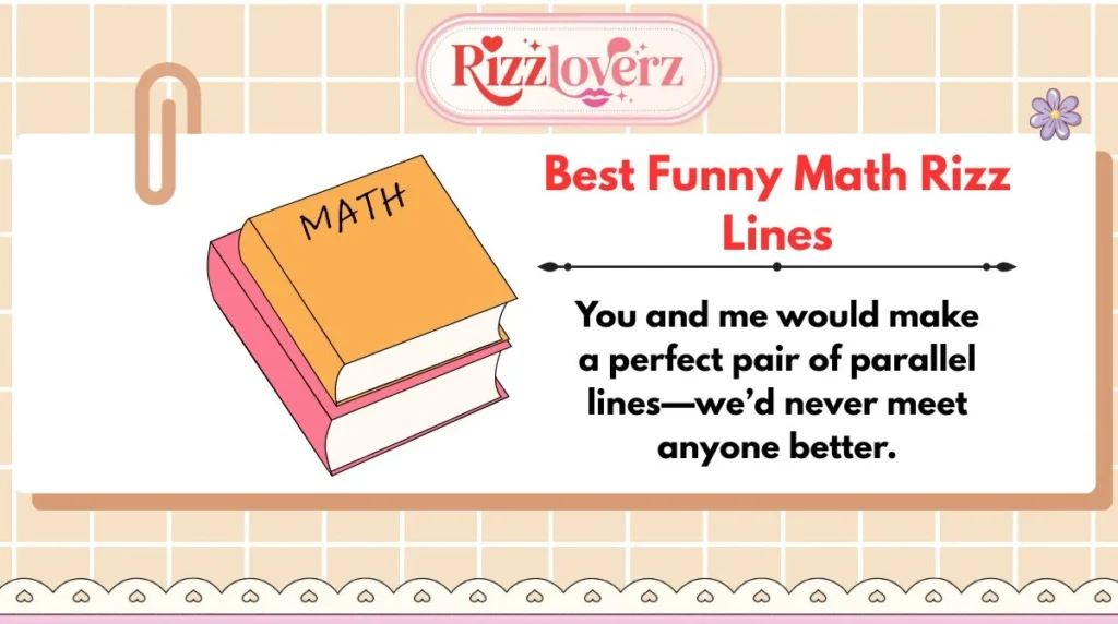Best Funny Math Rizz Lines