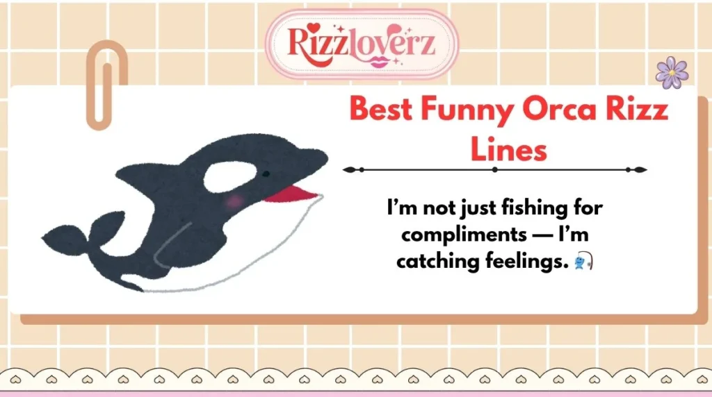 Best Funny Orca Rizz Lines