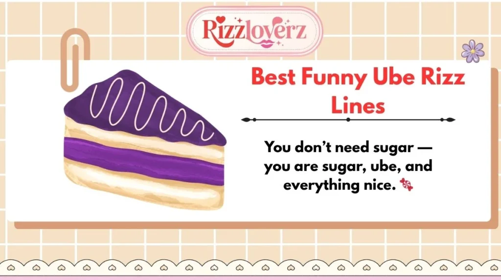 Best Funny Ube Rizz Lines