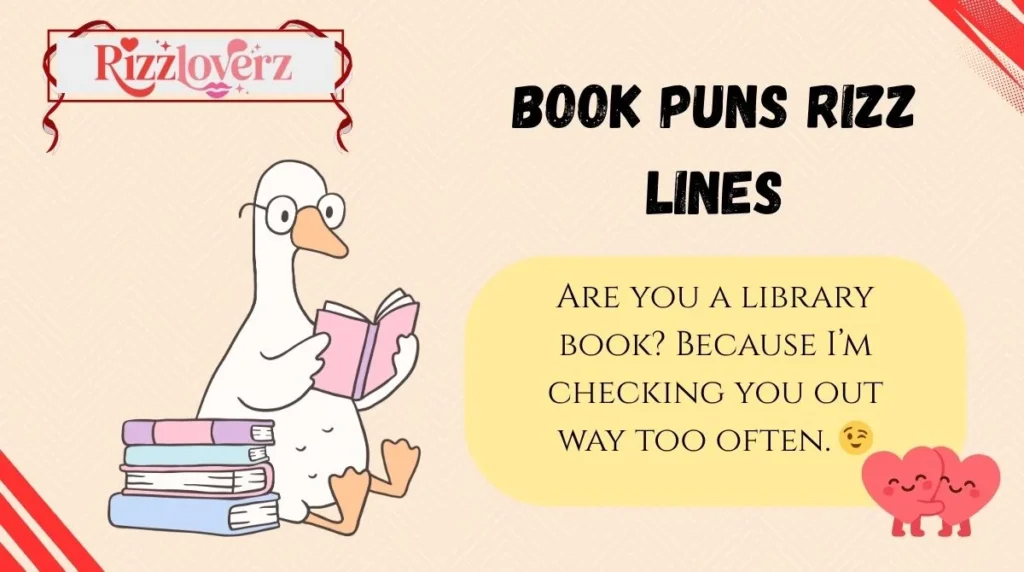Book Puns Rizz Lines