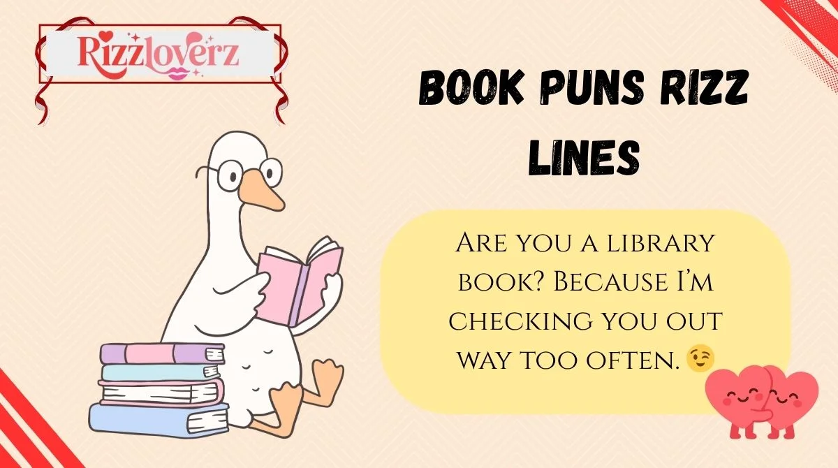 Boog Rizz ๐174+ Book Puns Rizz Lines Thatโll Make You Fall in Love Faster Than a ...