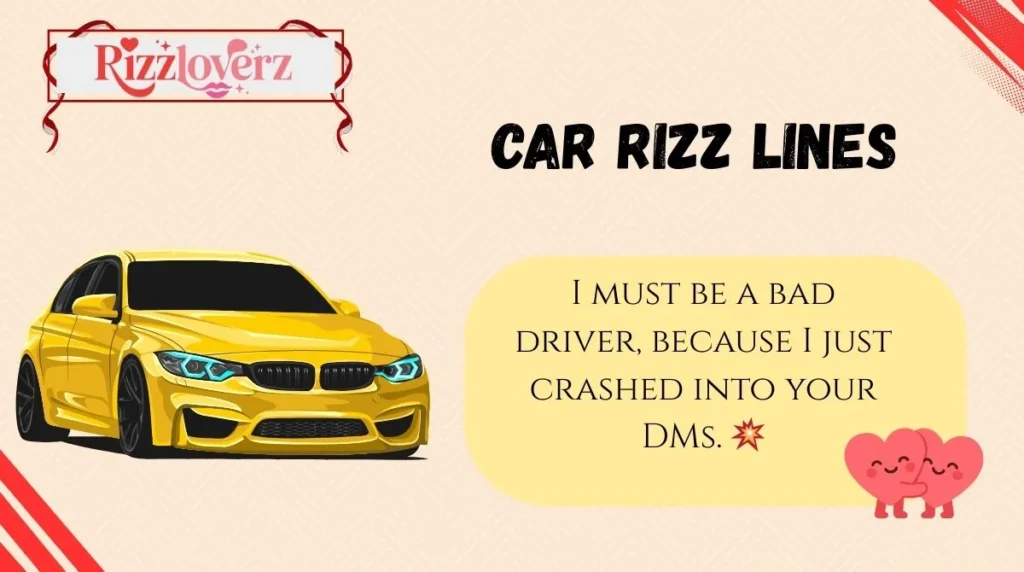 Car Rizz Lines