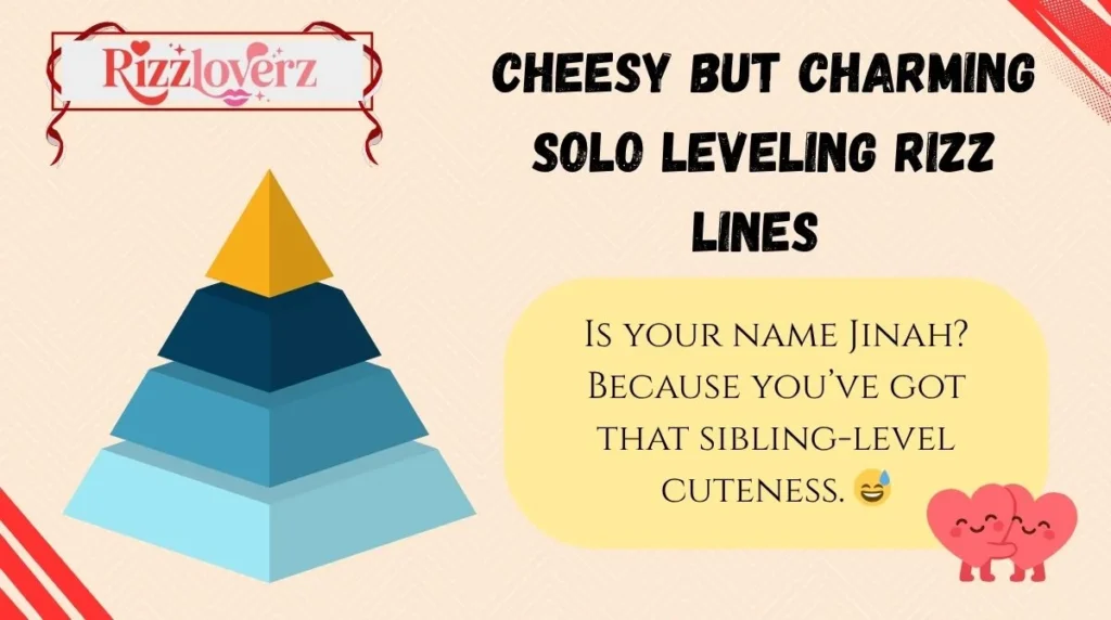 Cheesy but Charming Solo Leveling Rizz Lines