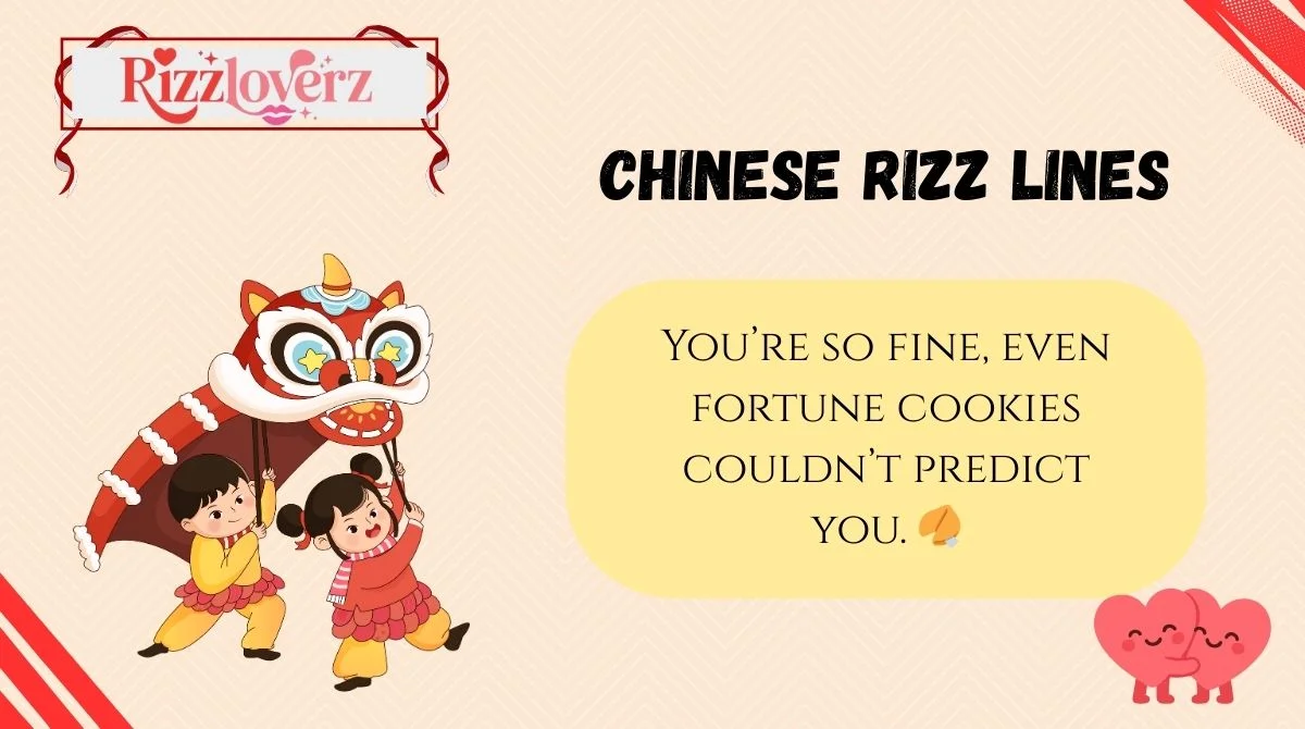 Chinese Rizz Lines