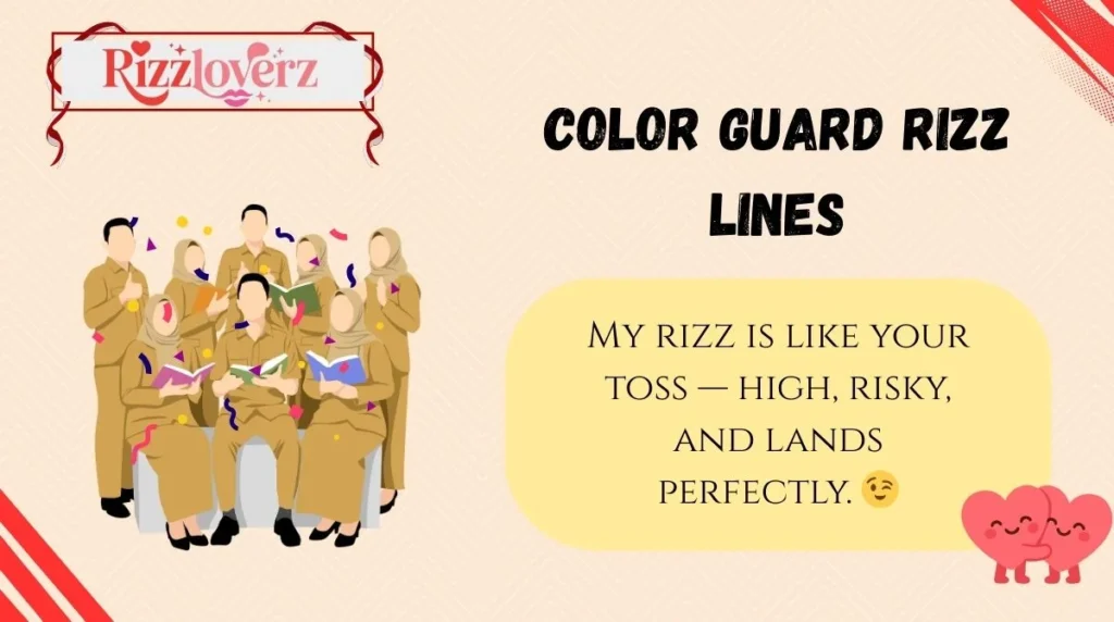 Color Guard Rizz Lines