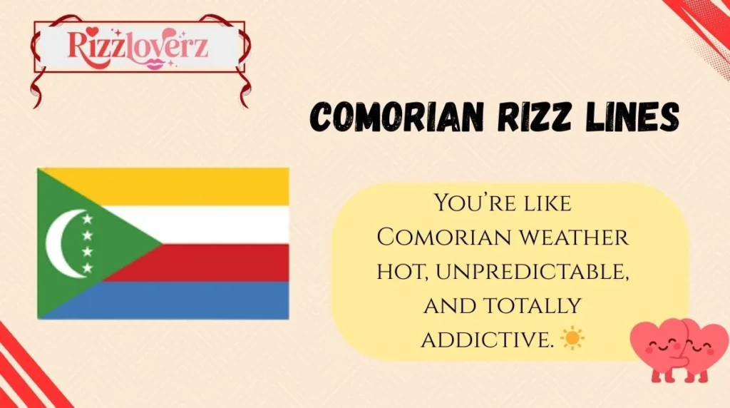 Comorian Rizz Lines