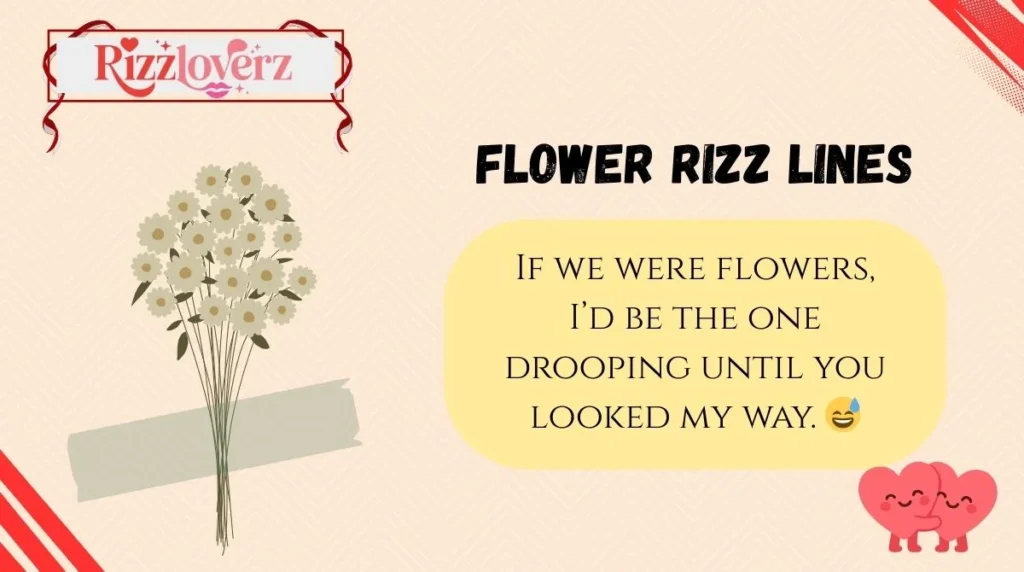 Flower Rizz Lines