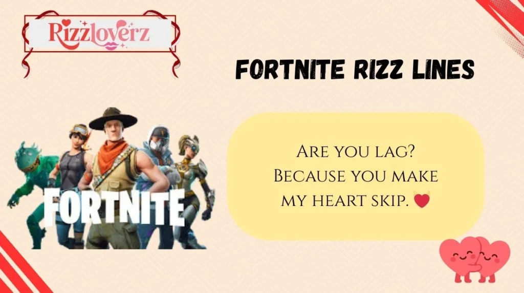 Fortnite Rizz Lines
