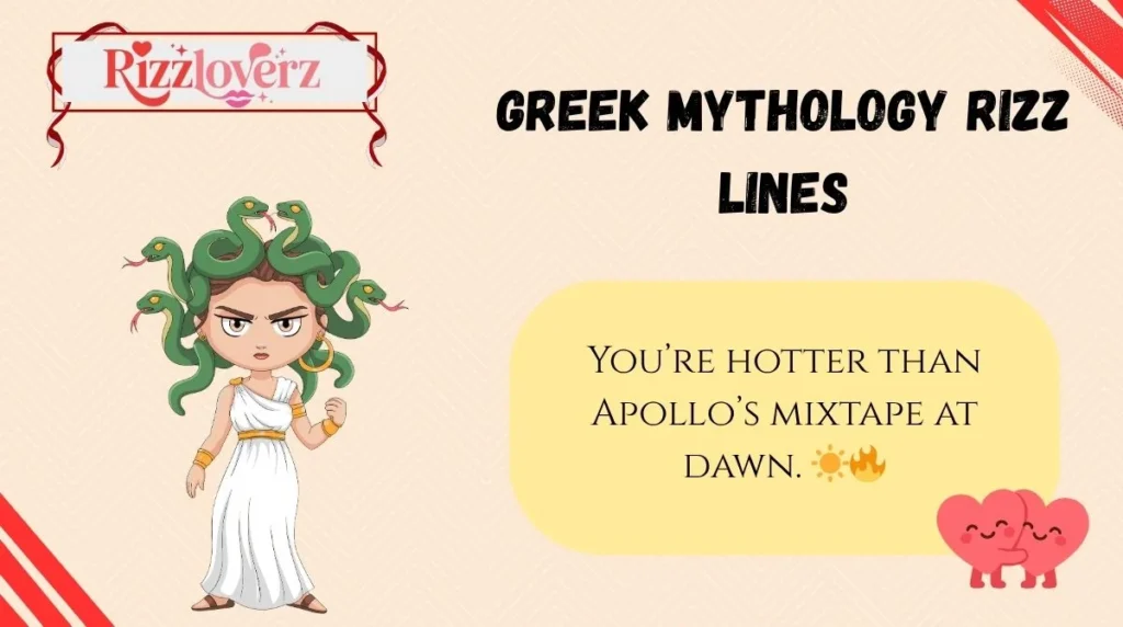 Greek Mythology Rizz Lines