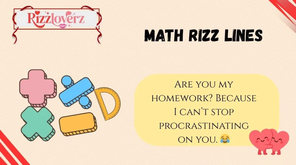 Math Rizz Lines