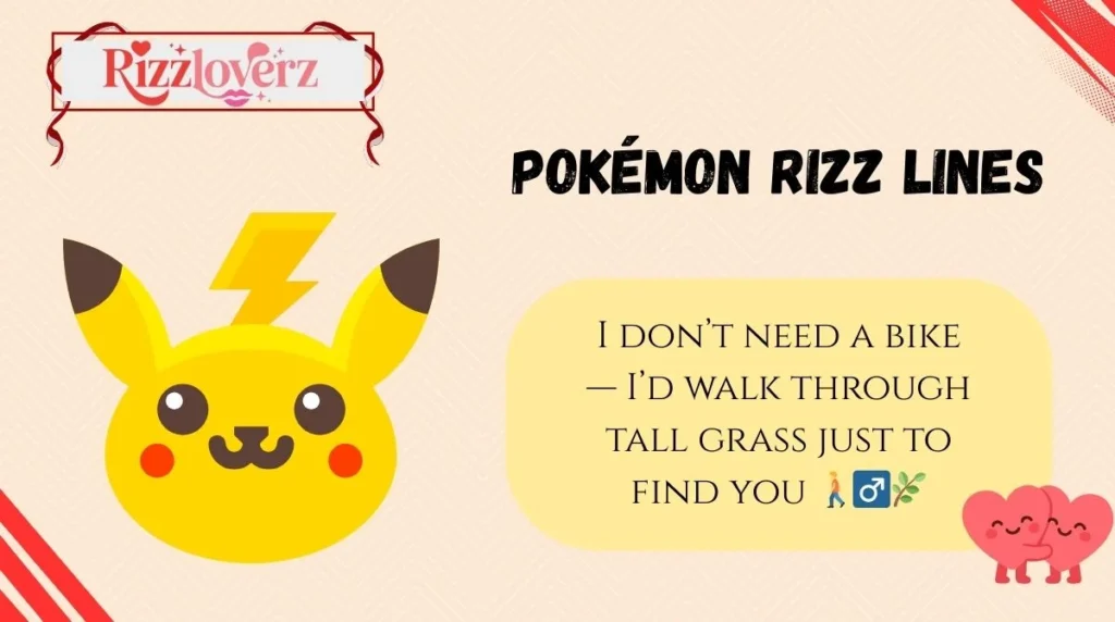 Pokémon Rizz Lines