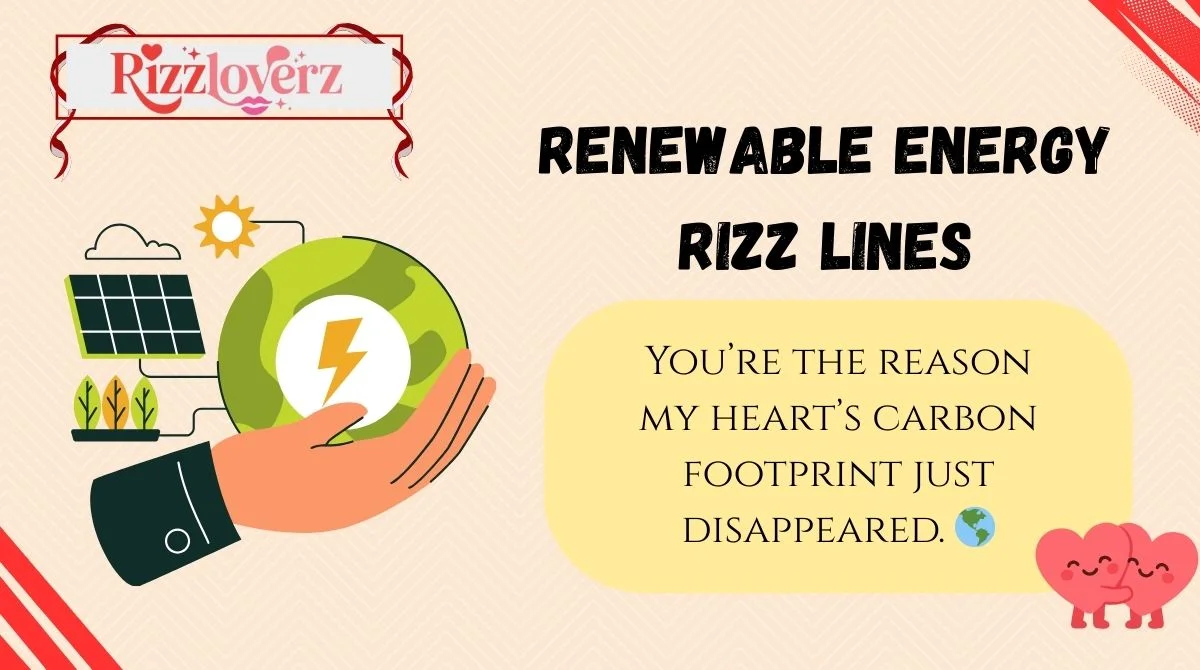 Renewable Energy Rizz Lines