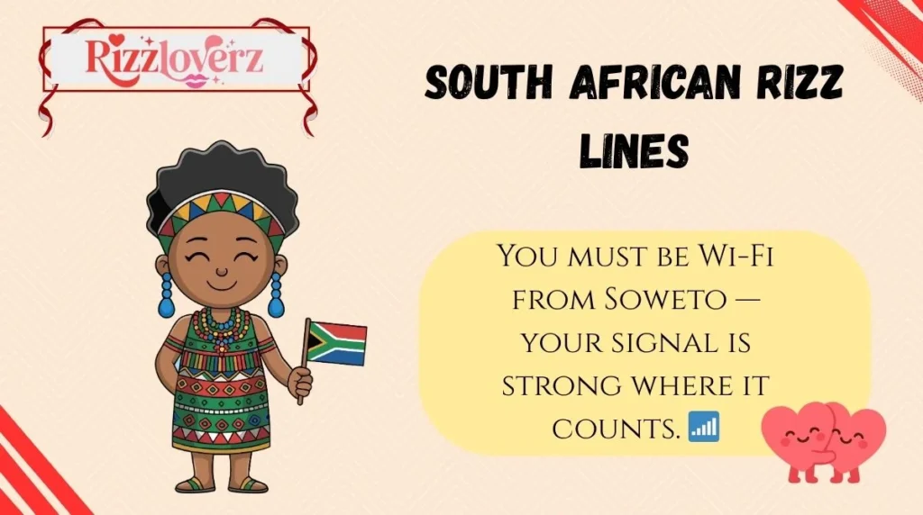South African Rizz Lines