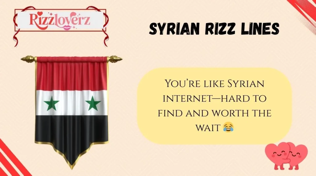 Syrian Rizz Lines