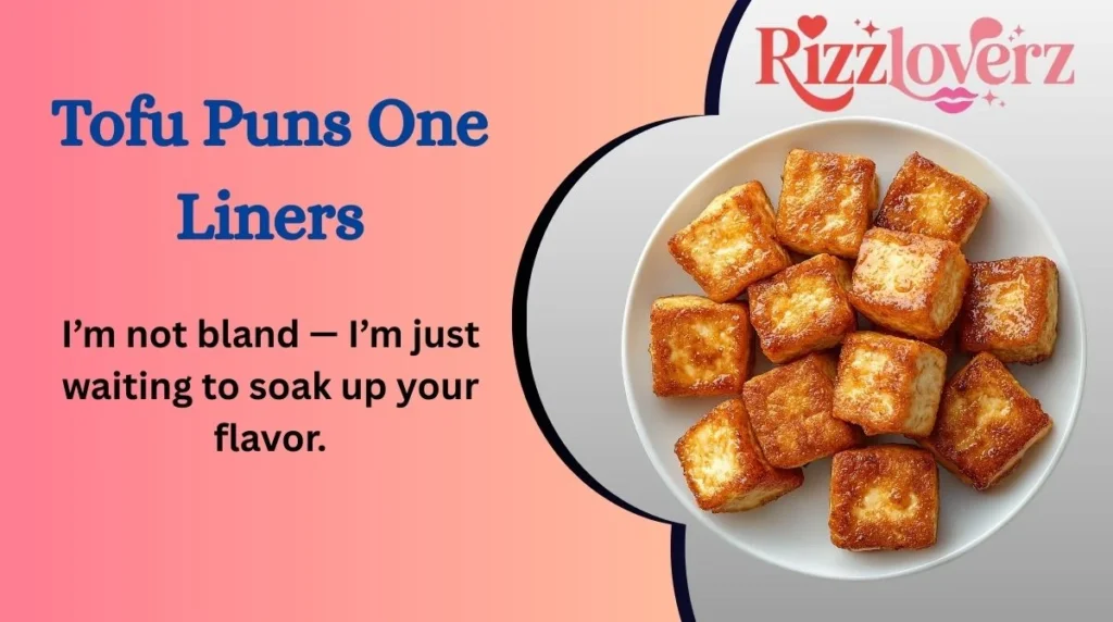 Tofu Puns One Liners