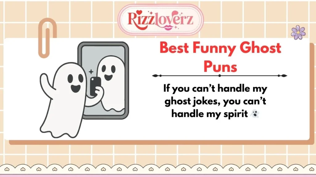 Best Funny Ghost Puns