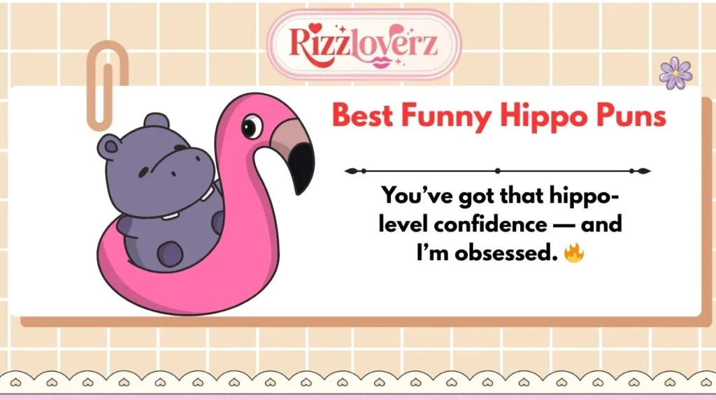 Best Funny Hippo Puns