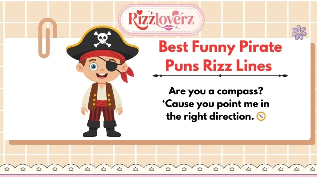 Best Funny Pirate Puns Rizz Lines