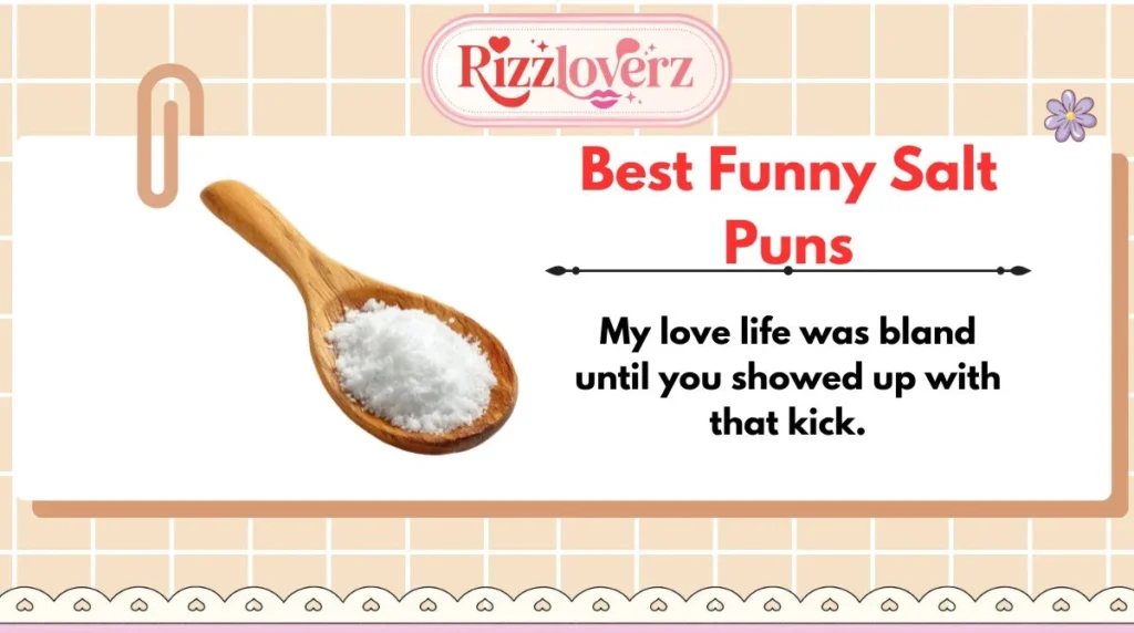 Best Funny Salt Puns