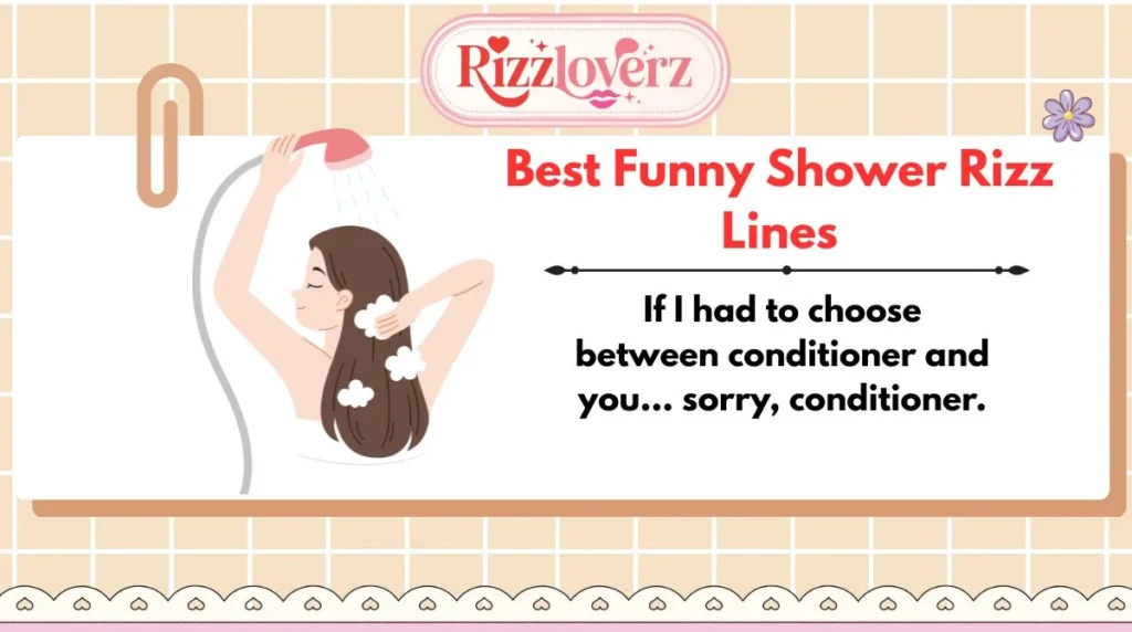 Best Funny Shower Rizz Lines