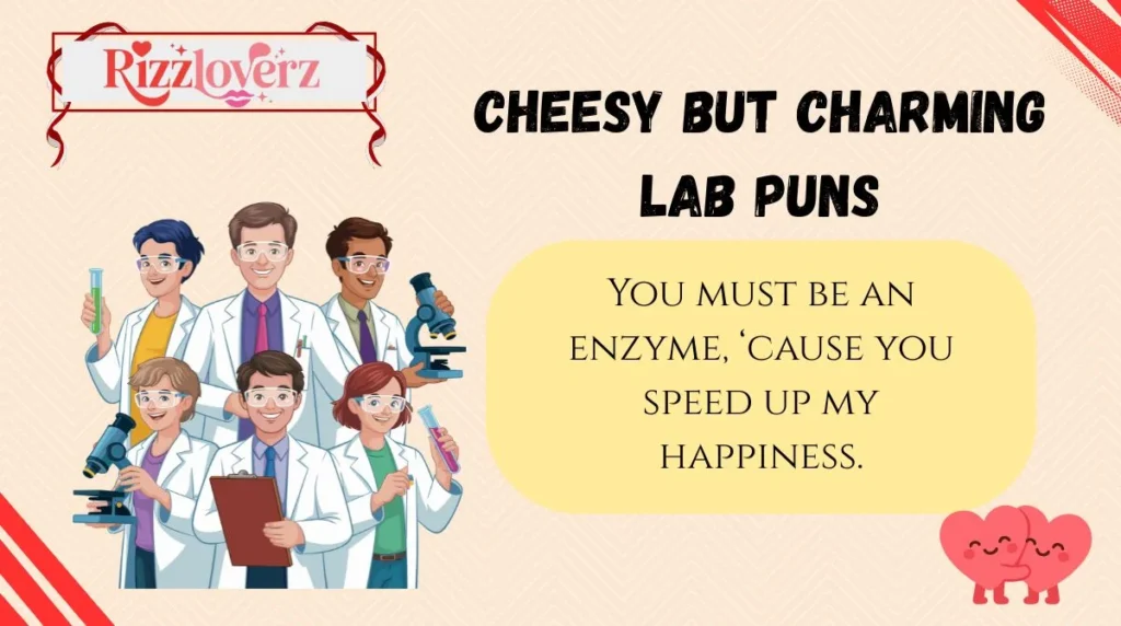 Cheesy but Charming Lab Puns