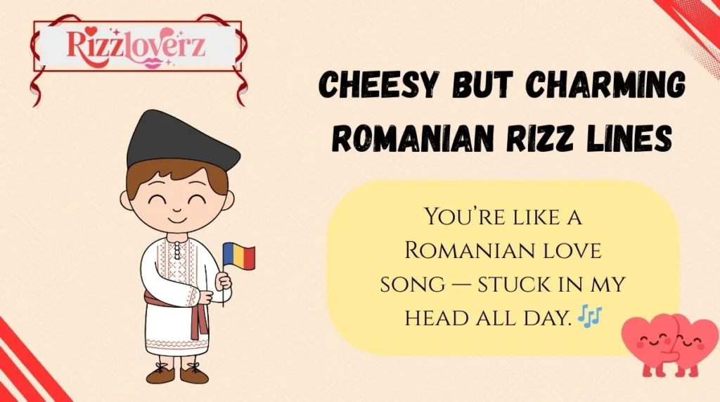 Cheesy but Charming Romanian Rizz Lines