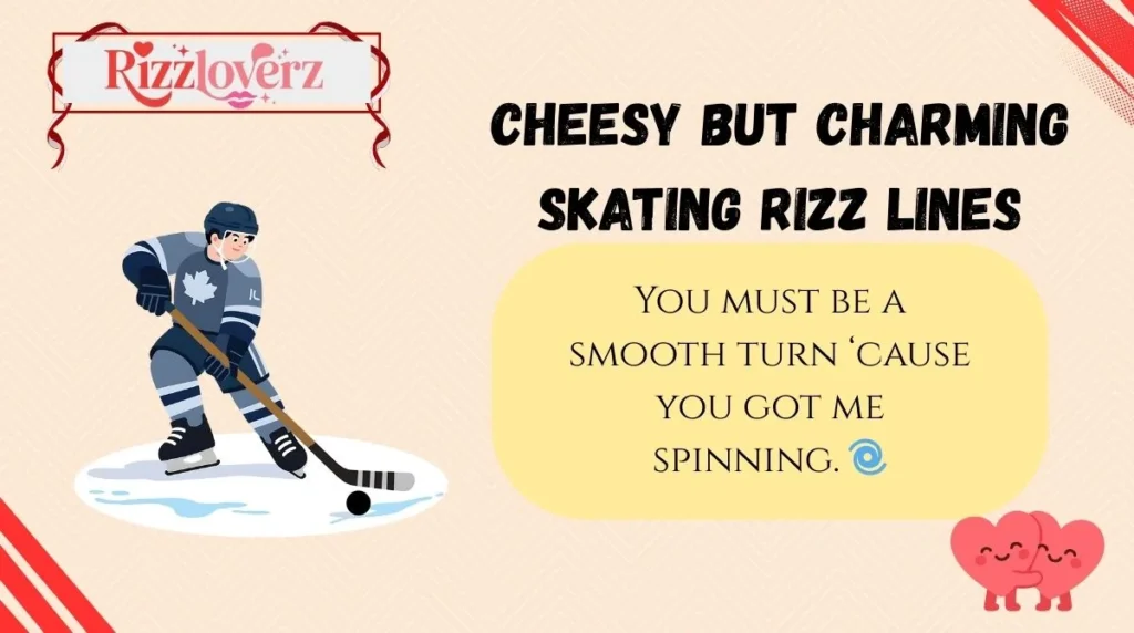 Cheesy but Charming Skating Rizz Lines