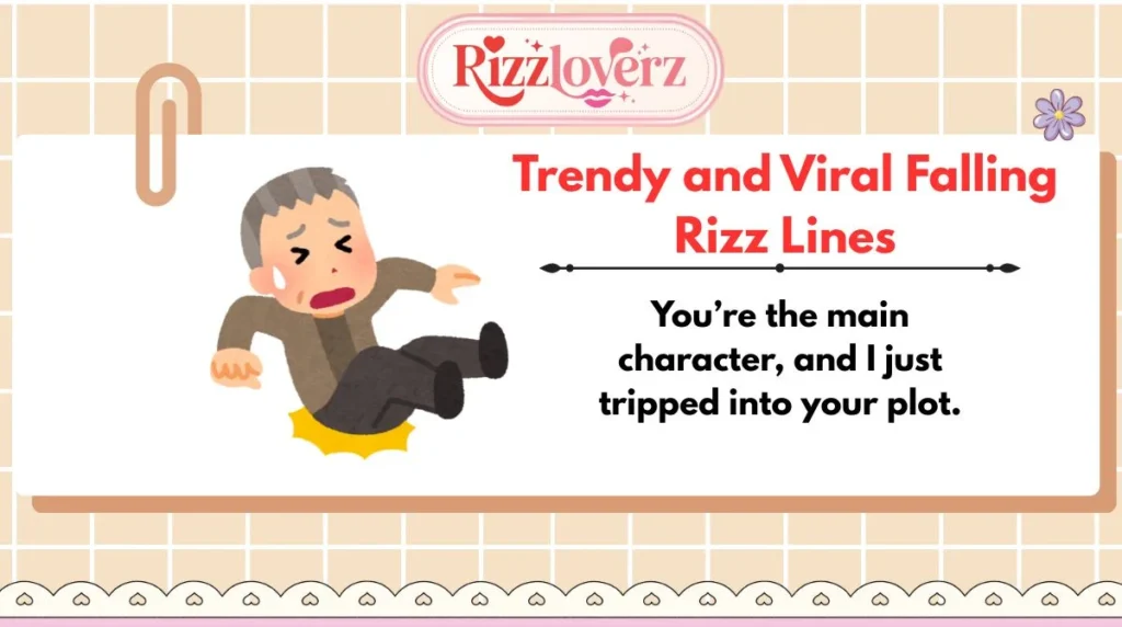 Trendy and Viral Falling Rizz Lines
