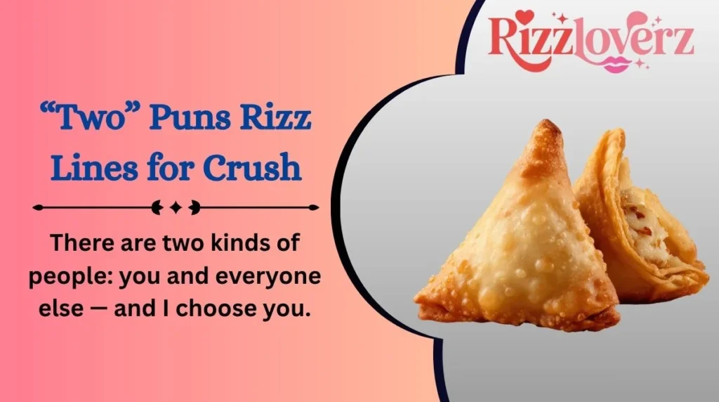 “Two” Puns Rizz Lines for Crush