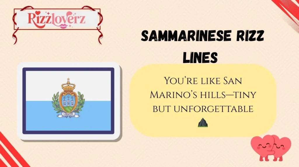 Sammarinese Rizz Lines