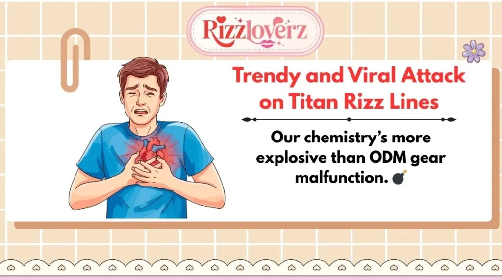 Trendy and Viral Attack on Titan Rizz Lines