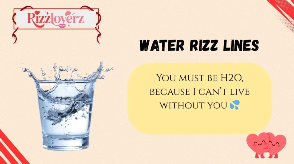 Water Rizz Lines